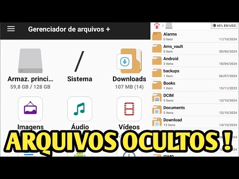 COMO EXCLUIR DEFINITIVAMENTE, FOTOS E VÍDEOS DO CELULAR, ATIVE ARQUIVO OCULTOS !