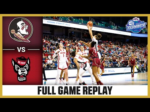 Florida State Vs. NC State Full Game Replay | 2024 Ally ACC Women's ...