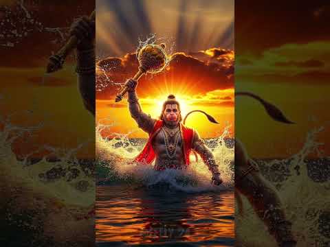 हनुमान जी और भोले बाबा का युद्ध 😱 #shortsfeed #jaishreeram #trendingshorts #hanumanji