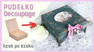 Pudełko decoupage krok po kroku [tutorial] No. 1026