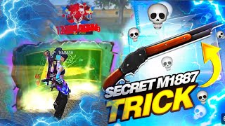 M1887 Shotgun Headshot Tricks 💀🔥 One Tap Tricks + Settings ⚙️ No Recoil || Free Fire