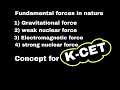 Fundamental Forces in Physics