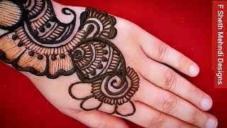 Latest full hand beautiful Arabic mehndi design | mehndi design | mehndi ka design | simple mehndi