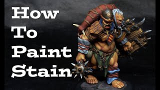 Introductory Guide to Paint Staining Miniatures