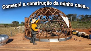 COMECEI A CONSTRUIR A CASA MAIS DIFERENTE QUE VOCÊS JÁ VIRAM! PARECE DE OUTRO MUNDO. 