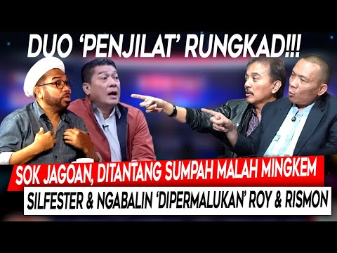 Rungkad❗Sok Jagoan, Ditantang Sumpah Malah Mingkem. Silfester & Ngabalin 'Dipermalukan' Roy & Rismon