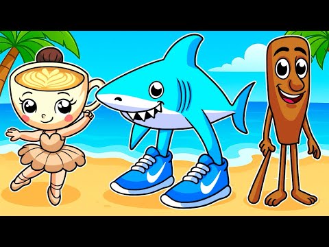 Italian Brainrot Song Animated Music Video (Tralalero Tralala)