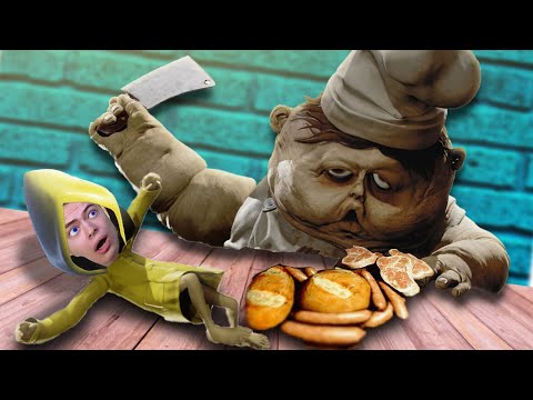 Маленькие Кошмары ОНИ ХОТЯТ МЕНЯ СОЖРАТЬ ПОБЕГ ОТ УЖАСНЫХ ПОВАРОВ