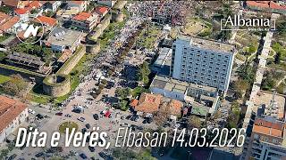 Dita e Verës në Elbasan nga Ajri - Summer Day in Elbasan from the Air - Video 4K (14.03.2026)