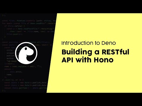 Build an API server with Hono in TypeScript