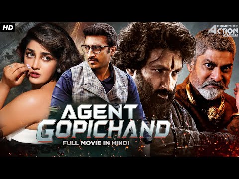 Agent Gopichand Full Movie in Hindi | Gopichand Action Thriller | Jagapathi Babu, Dimple Hayathi