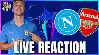 DIRETTA CHAMPIONS || BARCELLONA FEYENORD ++NAPOLI ARSENAL ||
