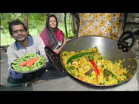 চিড়ের পোলাও রেসিপি একবার এইভাবে বাড়িতে বানিয়ে দেখুন | Chirer Polao Recipe |