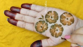 MOST EASY trick for arabic shade mehndi | mehndi design for hand #mehndi #henna 