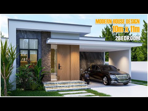 Modern House Design | 2Bedroom House Design | Luxury and Modern