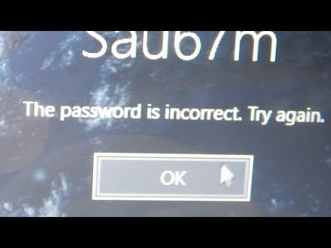 Password Not Working?   Maybe This Is A Fix?