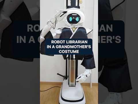 Robot librarian in a grandmother's costume | New Technology | ...