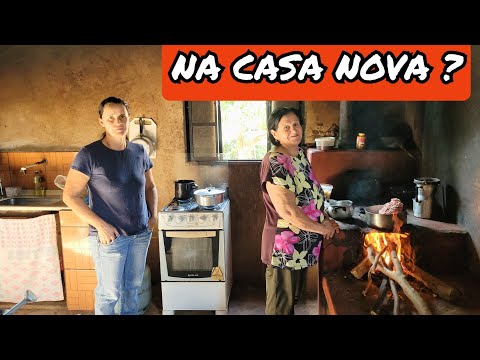 NOSSO PRIMEIRO ALMOÇO NA OBRA CASA NOVA MINHA MÃE PREPAROU UMA SURPRESA PRA MIM/COMIDA MAIS AMO ❤️