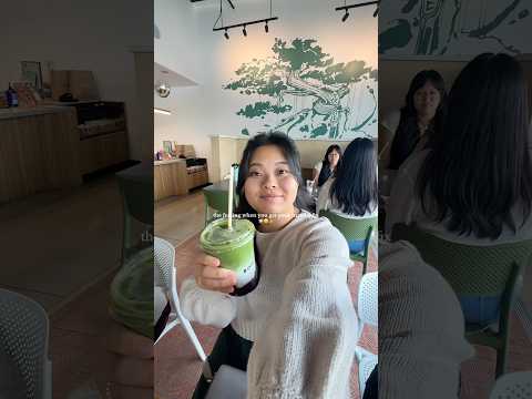Nothing like a matcha fix 🍵 What’s your fave matcha style drink? 😋#matcha #lifestyle #sandiego