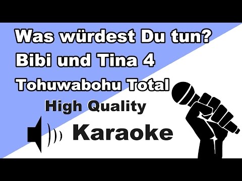 🔴🎤Bibi & Tina 4 - Was würdest Du tun (Karaoke/Instrumental) zum Mitsingen mit Text🎤🔴