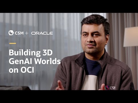 Common Sense Machines Builds 3D GenAI Worlds on Oracle Cloud