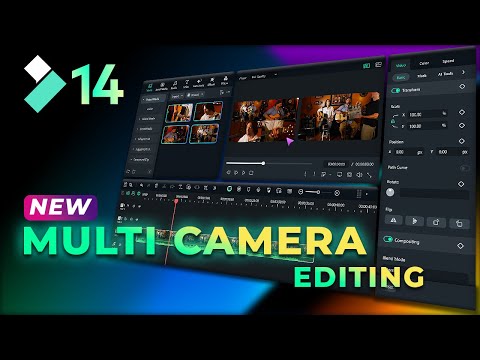 What's NEW IN FILMORA 14 | Multi Camera Editing