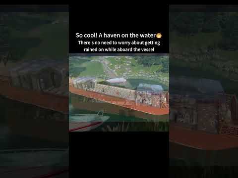 So cool🤯 A haven on the water 💦 #ship #mobilesunroom #foryou #pc #aluminum #decoration #home