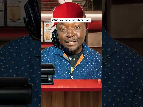 Working at MC Donald's 😜 #cbum