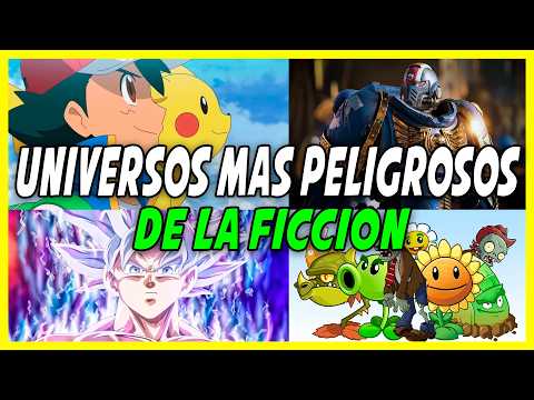 Top 50 UNIVERSOS de la FICCION mas PELIGROSOS