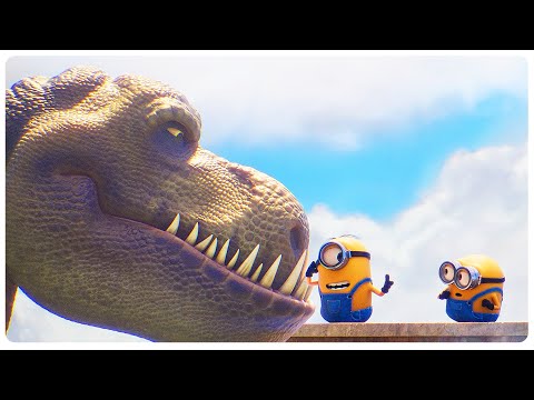 Movie Trailer : MINIONS 2 THE RISE OF GRU "Minions Meets Jurassic World Dominion" Trailer (NEW 2022)