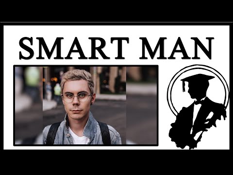 Smart Man With Glasses Is Real
