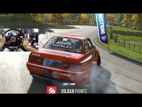 Forza Horizon 4 - 900° DRIFT Zone Challenge vs Formula Drift Pack! (Fanatec Wheel) | SLAPTrain
