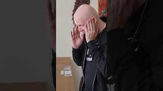 Receiving a gift from Zakk Wylde