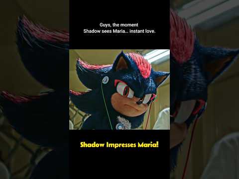 Shadow vs maria | sonic the hedgehog | sonic 3 #shorts #sonic