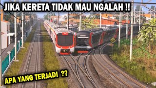 JIKA KERETA TIDAK MAU MENGALAH APA YANG TERJADI ?