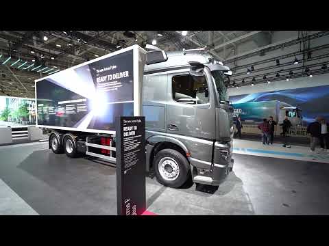 Mercedes truck eActros F plus new model 2023