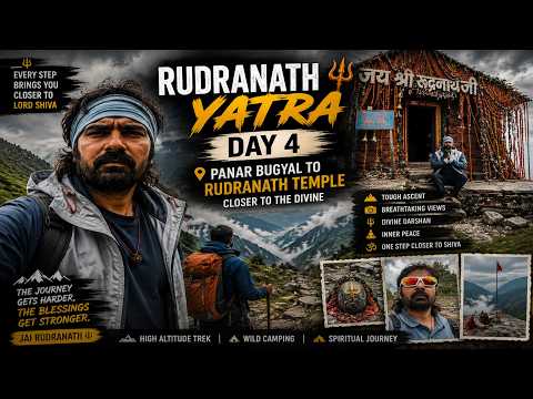 Rudranath Yatra Day 4 | Finally Reached Rudranath Temple 🙏 | Most Emotional Day