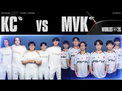 [中文] KC vs MVK | WORLDS 2026 | Play Ins Day 4