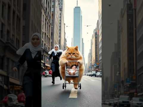 Female cat is not loyal with golden cat| Cat funny stories#cats #catshorts #youtubeshorts #goldencat