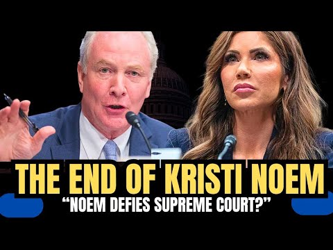 Van Hollen Confronts Kristi Noem Over Defying Supreme Court Order