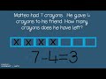 Subtraction and Counting Concepts