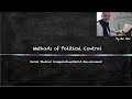 Methods of Control and Coercion