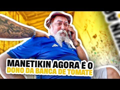 MANETIKIN AGORA VAI TOMAR CONTA DA BANCA DE TOMATE DE SEU SILVA 😱 | MANETIKIN
