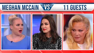 Top 11 Meghan VS Guests on The View - Problematic and questionable