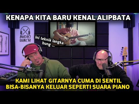 SUPER EPIC❗Produser Ini Syok Saat AlipBaTa Bikin Suara Gitar Seperti Suara Piano | Reaction AlipBaTa