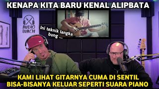 SUPER EPIC❗Produser Ini Syok Saat AlipBaTa Bikin Suara Gitar Seperti Suara Piano | Reaction AlipBaTa