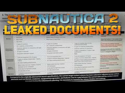Subnautica 2 roadmap leaked & Krafton SUED over firings | Subnautica 2 news