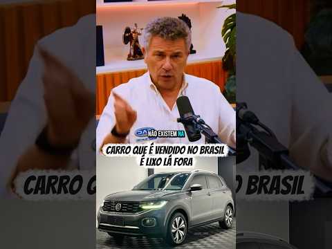 Carro vendido no Brasil é lixo lá fora #carros #vendas #volkswagen #generalmotors