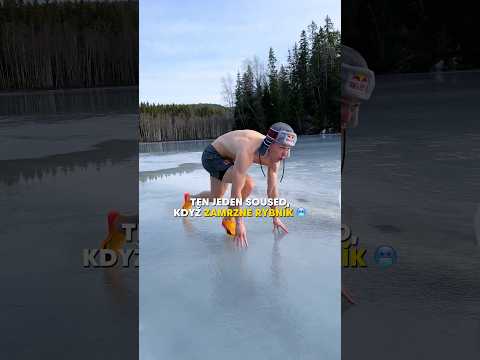 Snad neuklouzne 🥶🏃 #redbull #fitness #running #wintersports