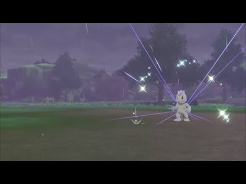 Shiny Machop Pokemon Sword And Shield